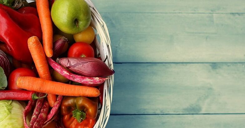 Ernährungskorrektur bei der Behandlung von Krampfadern in den Beinen